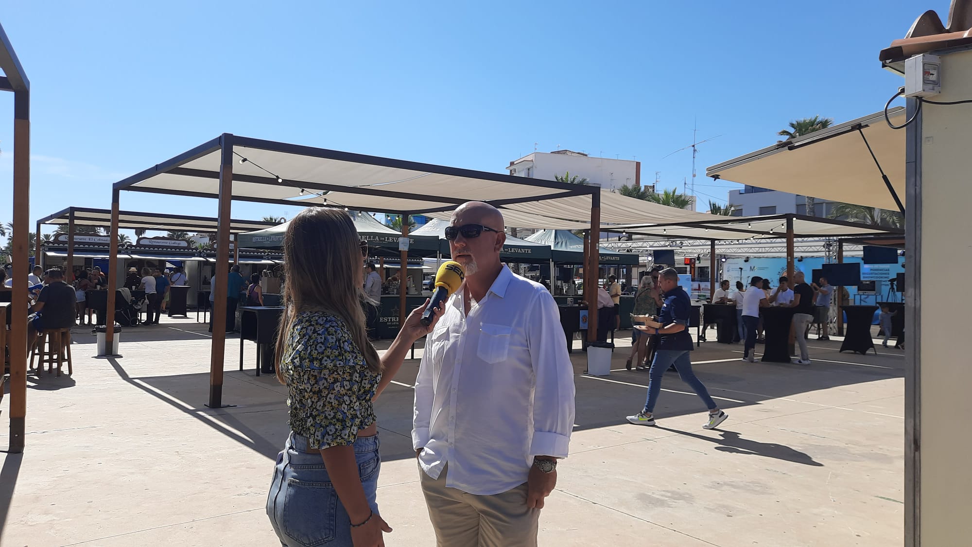 Hoy por hoy Cartagena desde San Pedro del Pinatar, con motivo de la feria Paraíso Salado