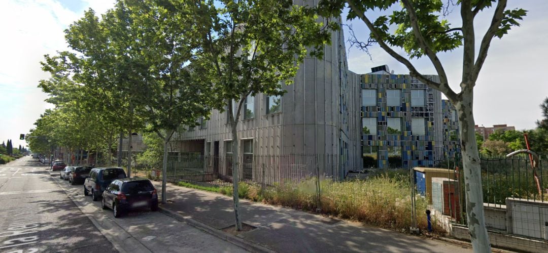 Exterior de la Biblioteca Central de Leganés