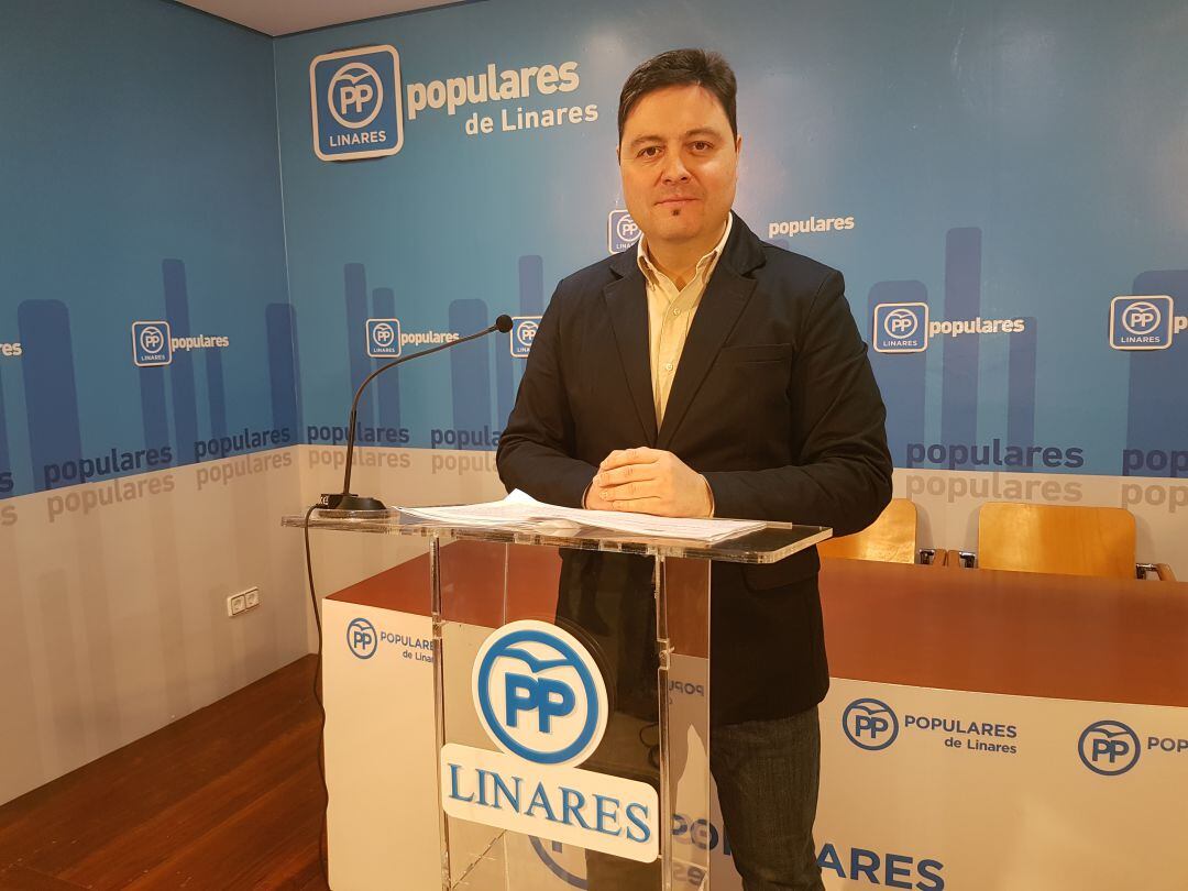 José Luis Roldán, concejal del Partido Popular de Linares