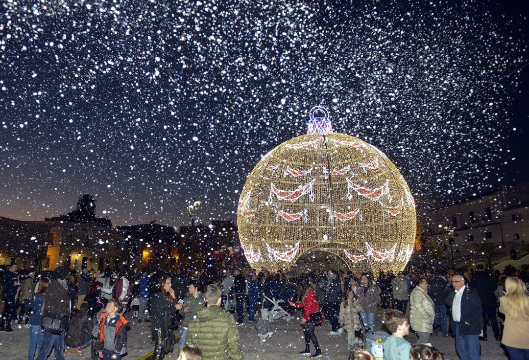 La bola de la Plaza Belén 
