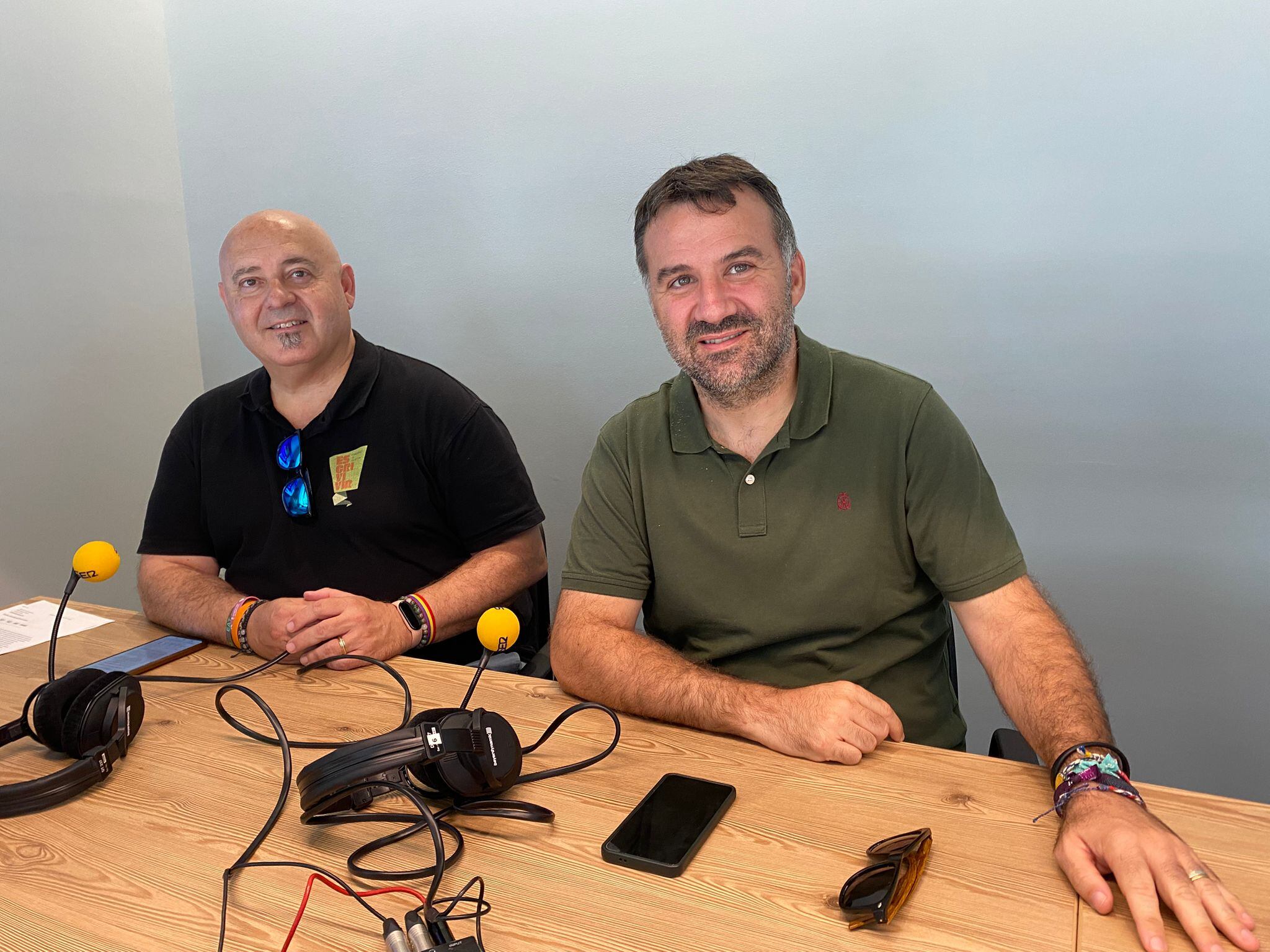 J.L. Rodríguez y Quique Olmos