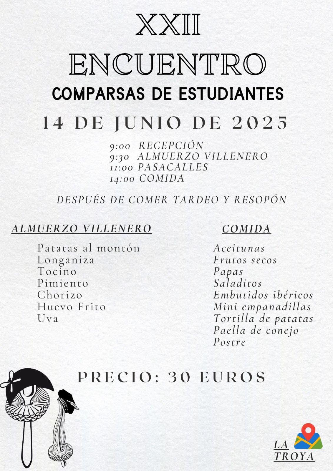 Cartel del encuentro