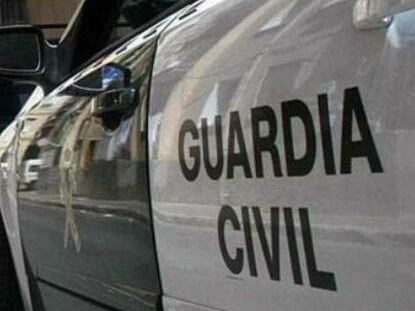 Vehículo de la Guardia Civil en Madrid