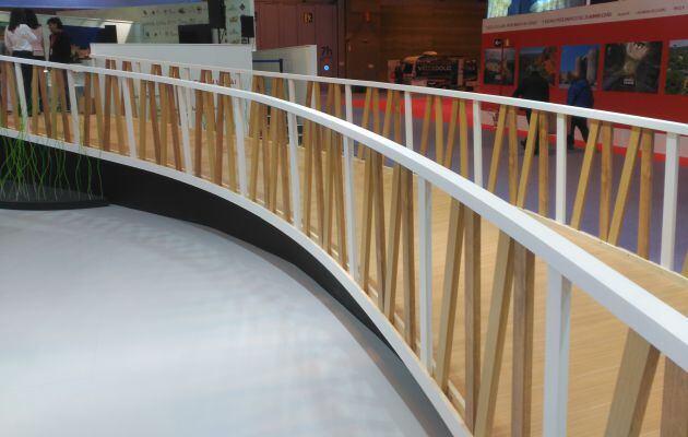 Réplica de las Tablas de Daimiel en FITUR