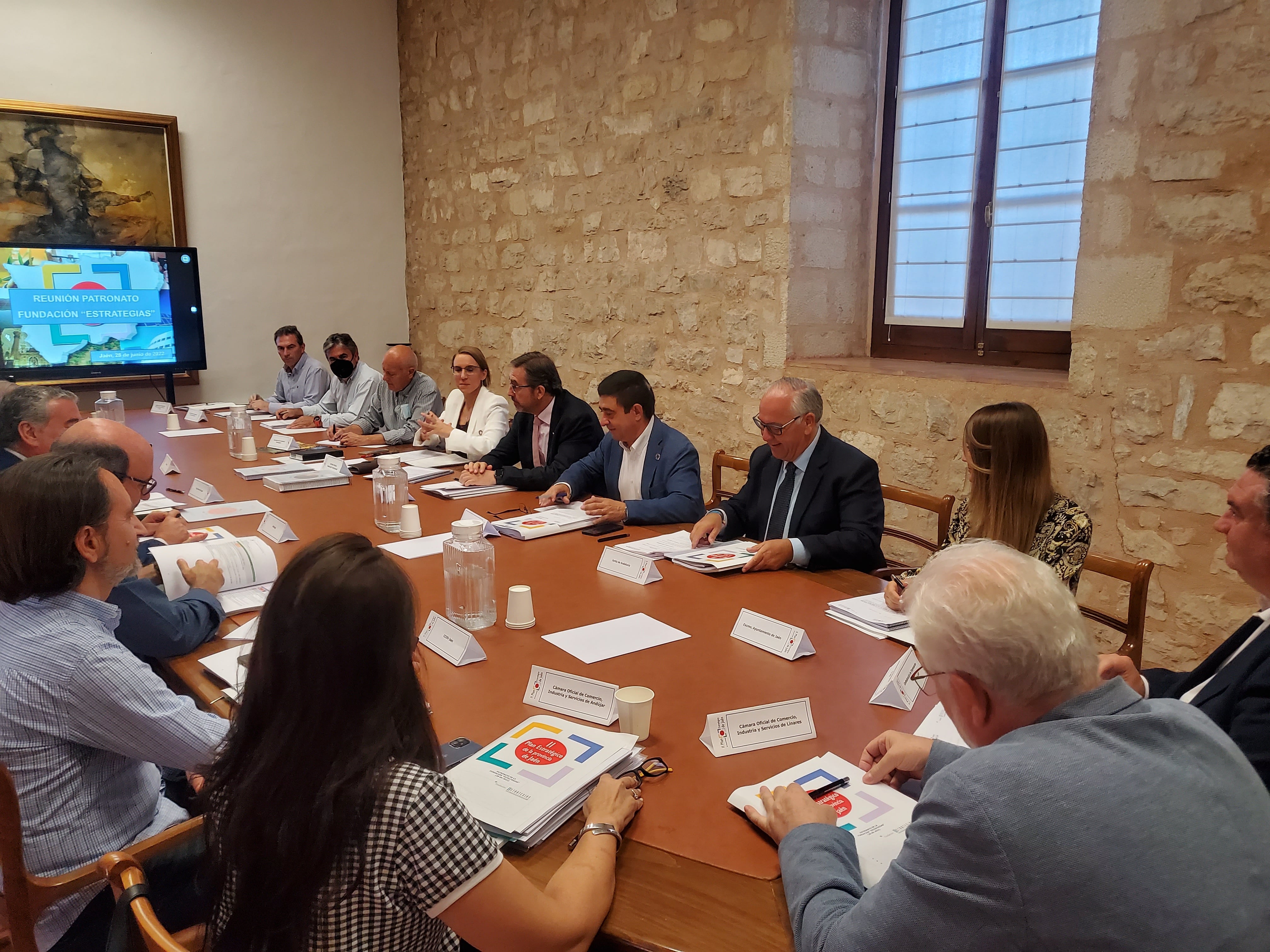 Reunión del Patronato de la Fundación Estrategias.