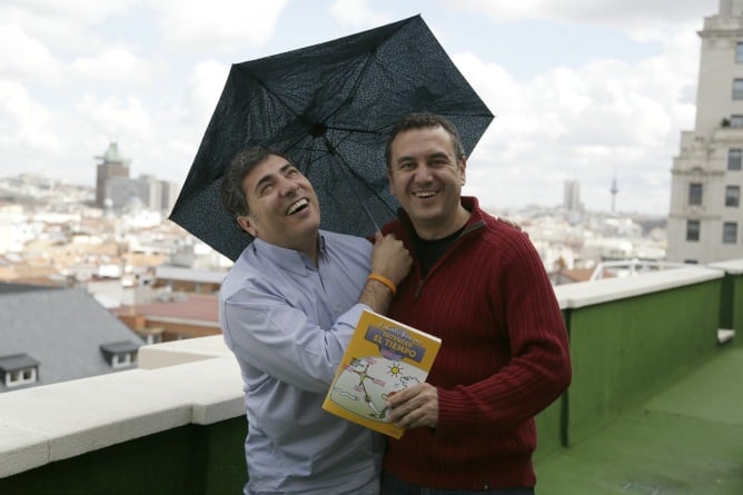 Roberto Brasero vino a presentarnos su nuevo libro "Entender el tiempo para torpes"