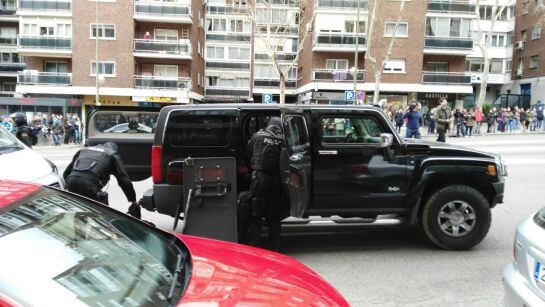 Los GEO han participado en la operación policial.