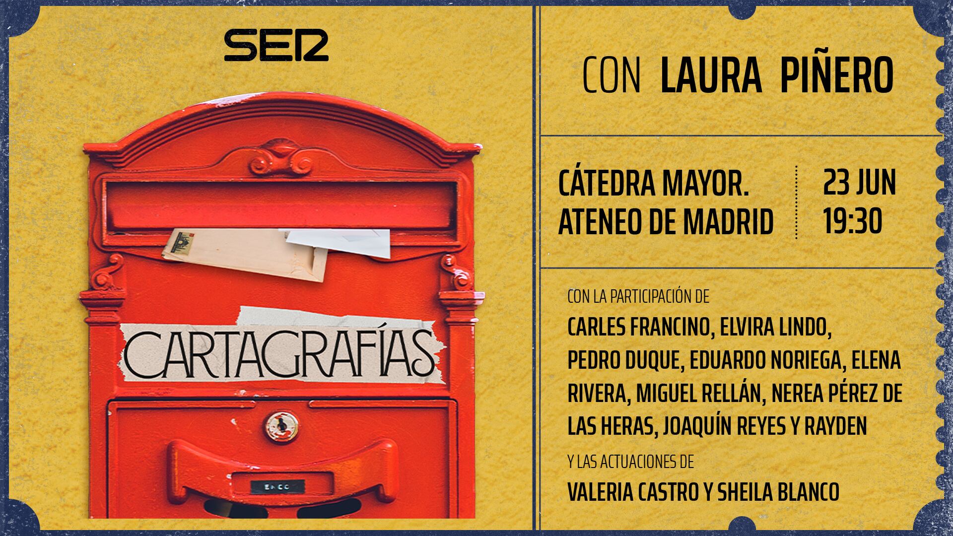 Cartagrafías en el Ateneo de Madrid