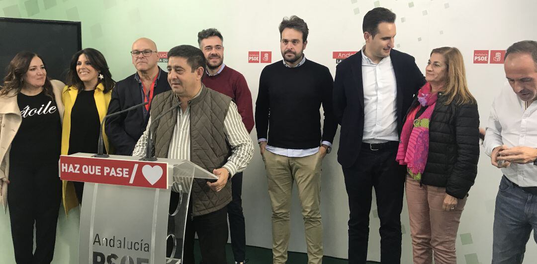 Francisco Reyes comparece tras los resultados electorales.