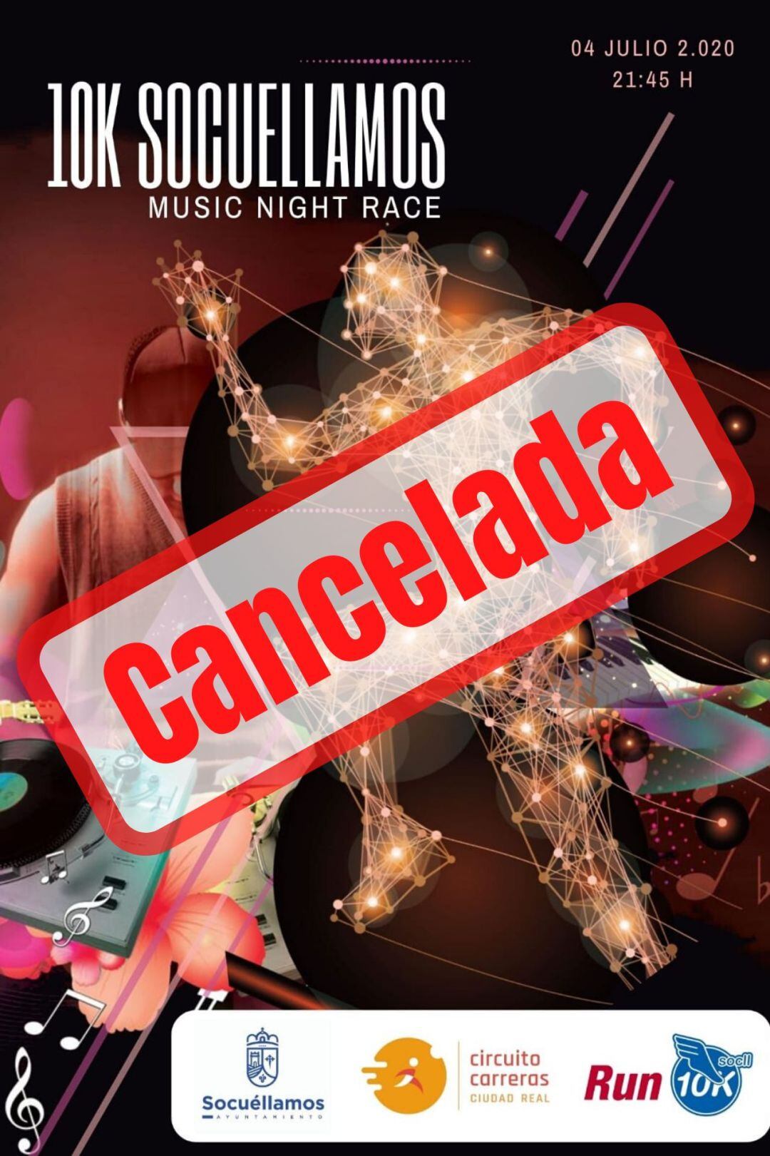 Cancelación de la prueba