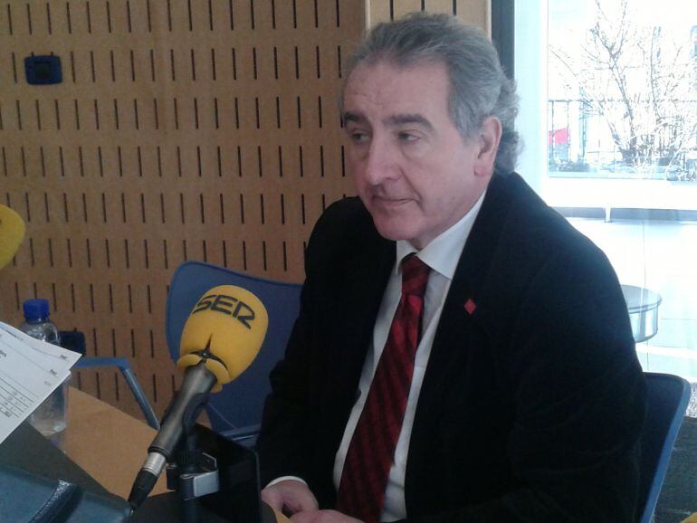 L'ex cap de Govern i president d'SDP, Jaume Bartumeu, als estudis de la SER.