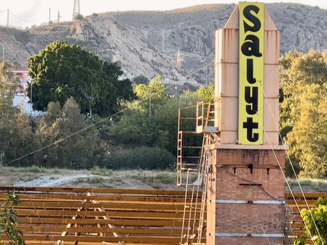 Imagen de la fábrica Salyt en la actualidad