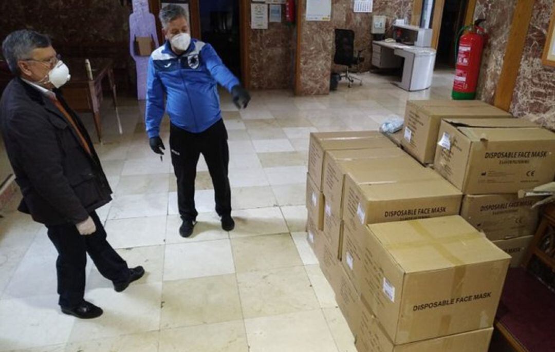 Mascarillas que serán repartidas desde este lunes en Zamora