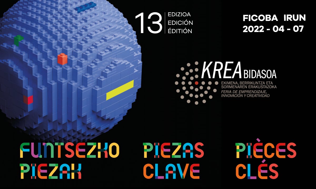 Cartel promocional de Krea Bidasoa 2022