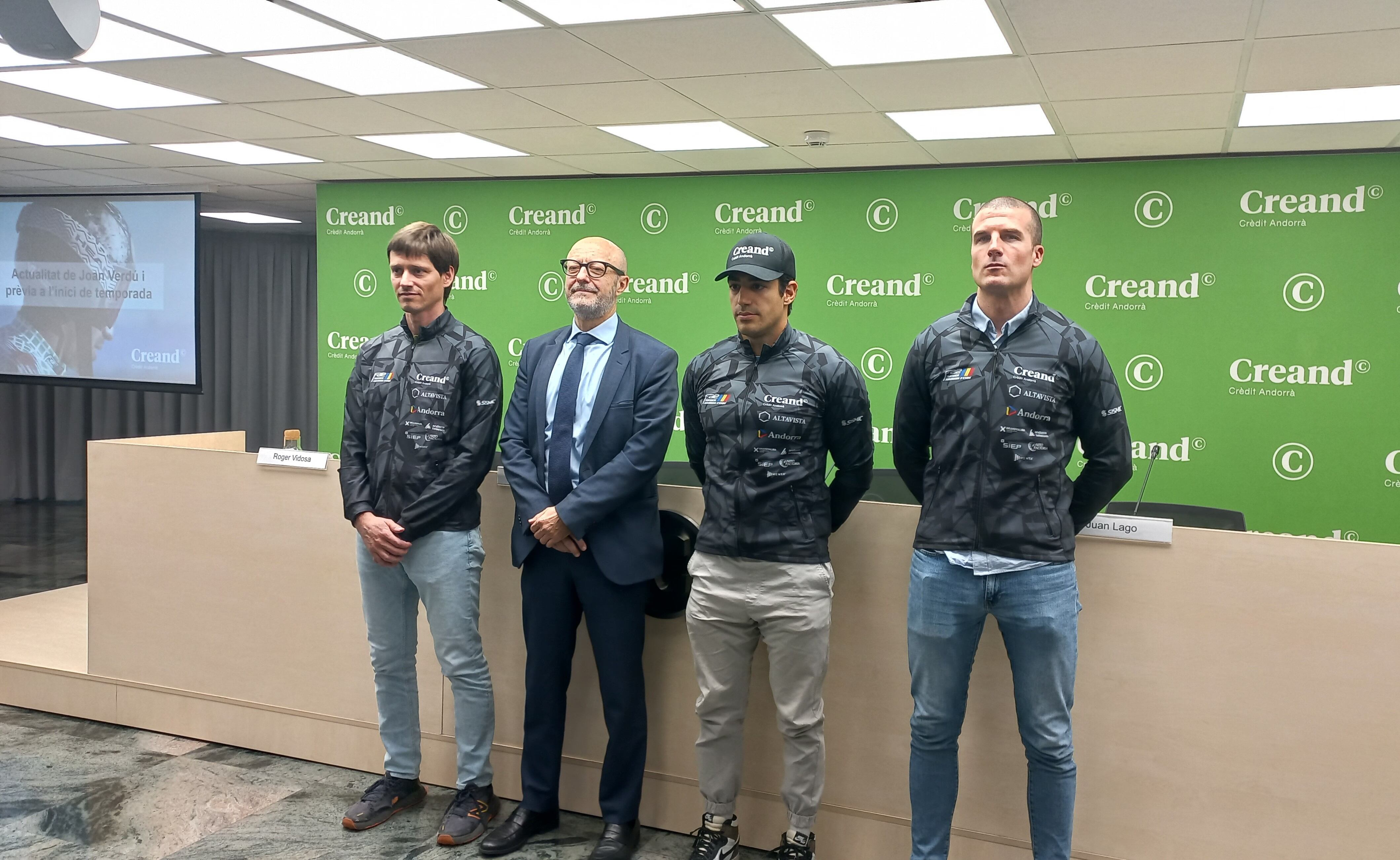 Joan Verdú, en la presentació de la temporada