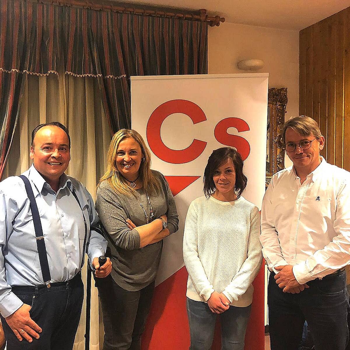 Ciudadanos presenta su candidatura municipal a los empresarios de Biescas