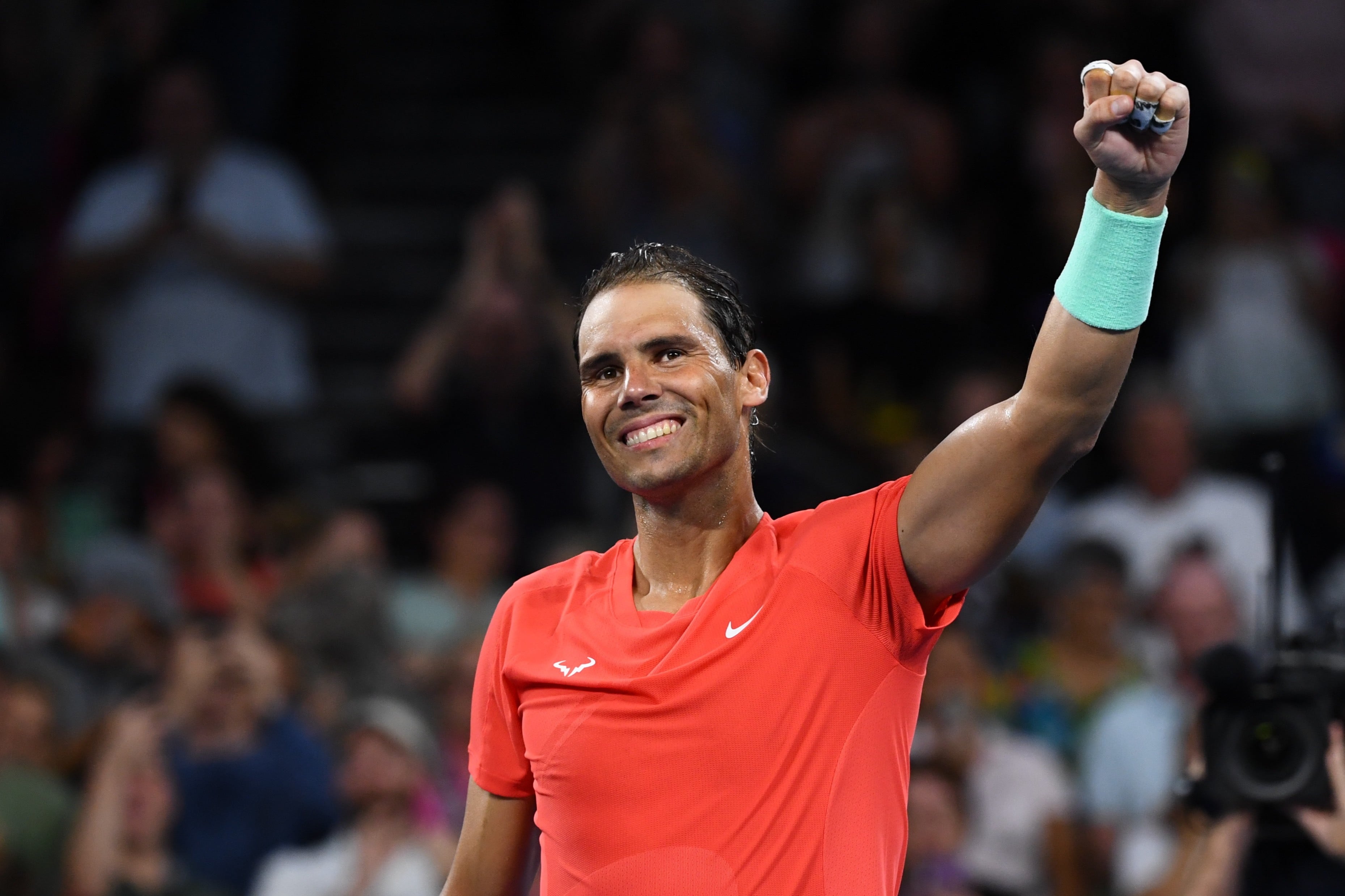 Rafa Nadal ganó a Dominic Thiem en su regreso al circuito individual de la ATP en el torneo de Brisbane