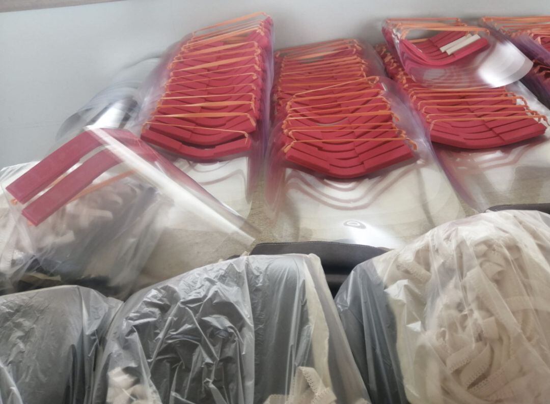 Material distribuido estos días a las dos cárceles malagueñas