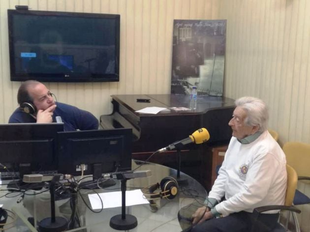 Alfonso Rodríguez, durante su entrevista en Radio Jerez