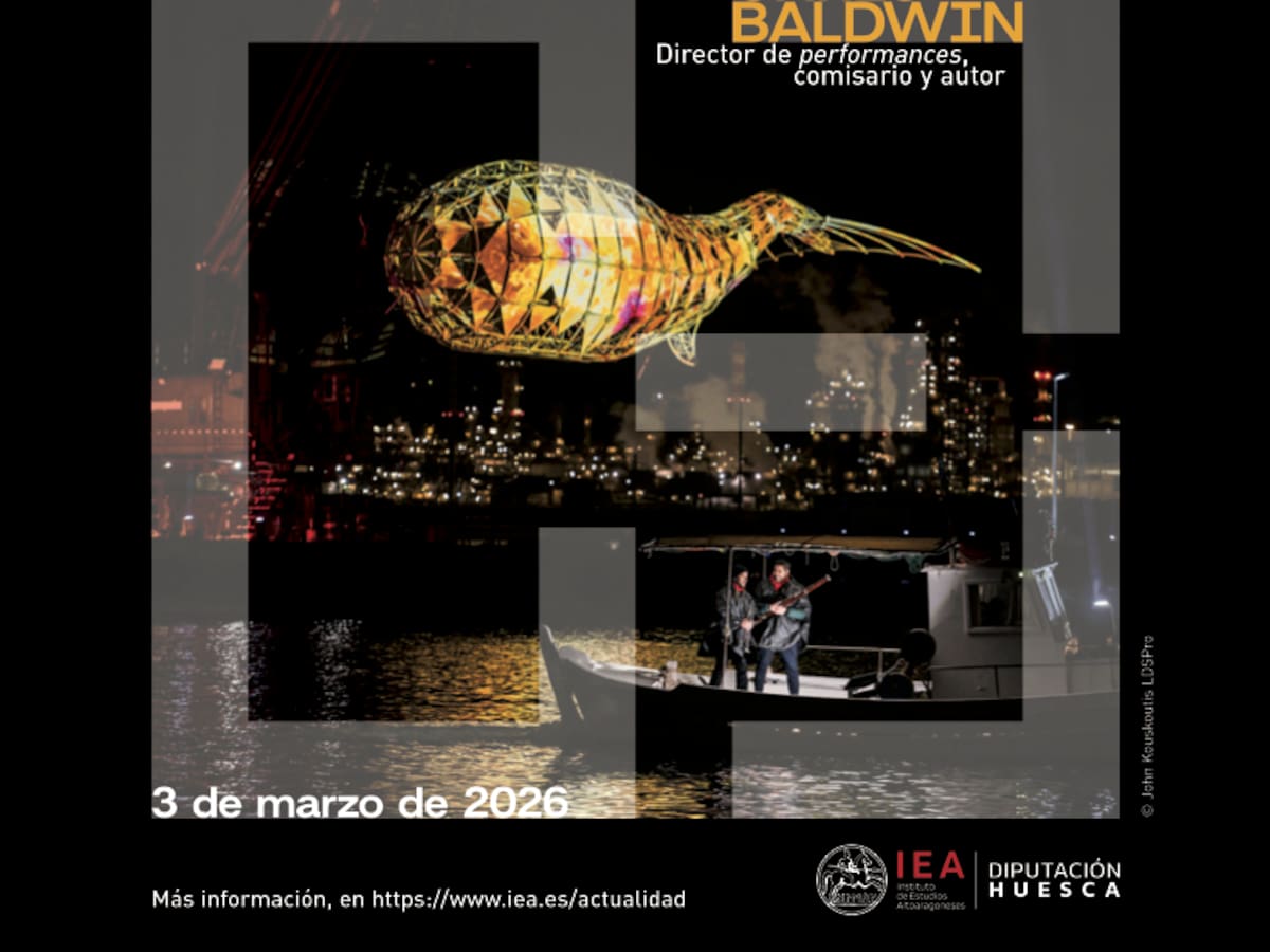 "La ciudad como escenario", Chris Baldwin imparte una conferencia en Huesca