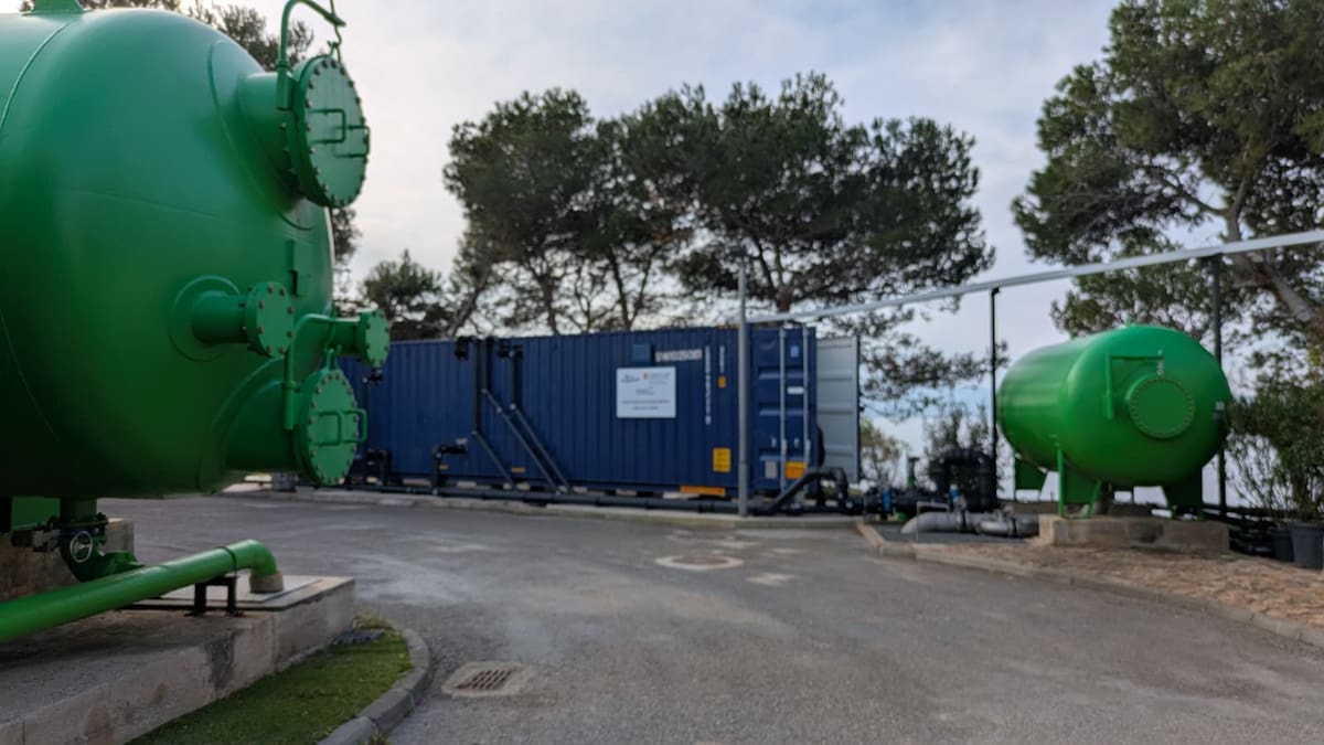 La isla de Ibiza amplía la producción de agua desalada con 1.000 metros cúbicos diarios