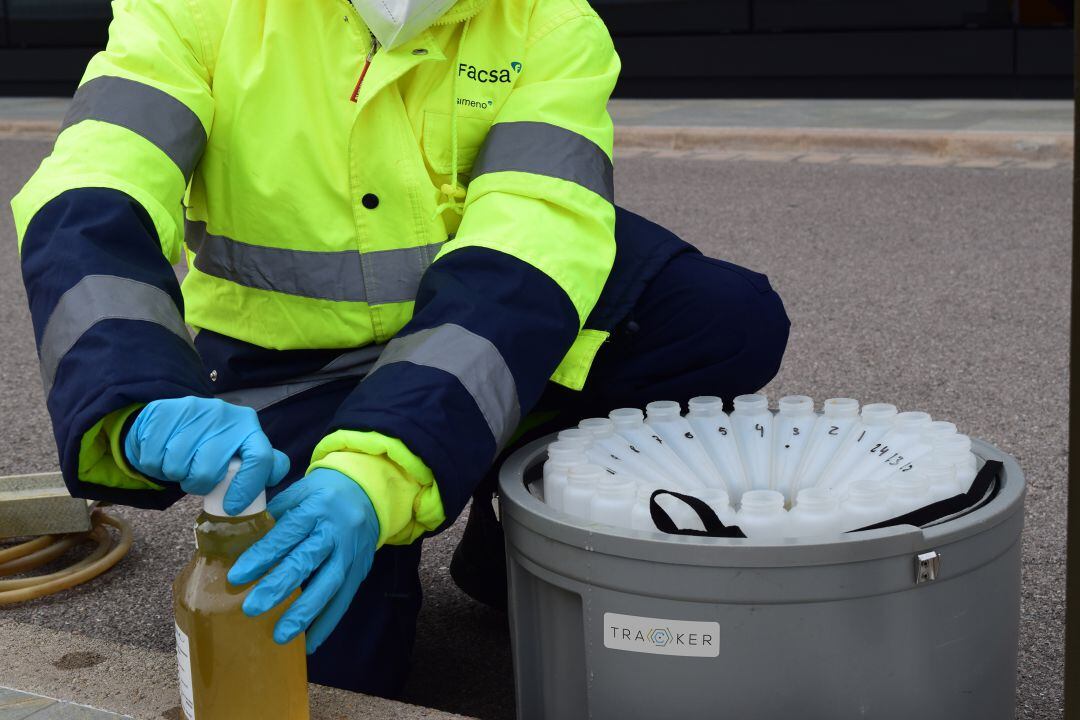 Análisis de agua para la detección de SARS-CoV-2