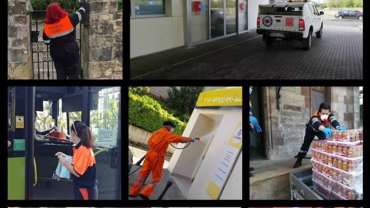 Voluntarios cántabros un año después del inicio de la pandemia (17/03/2021)