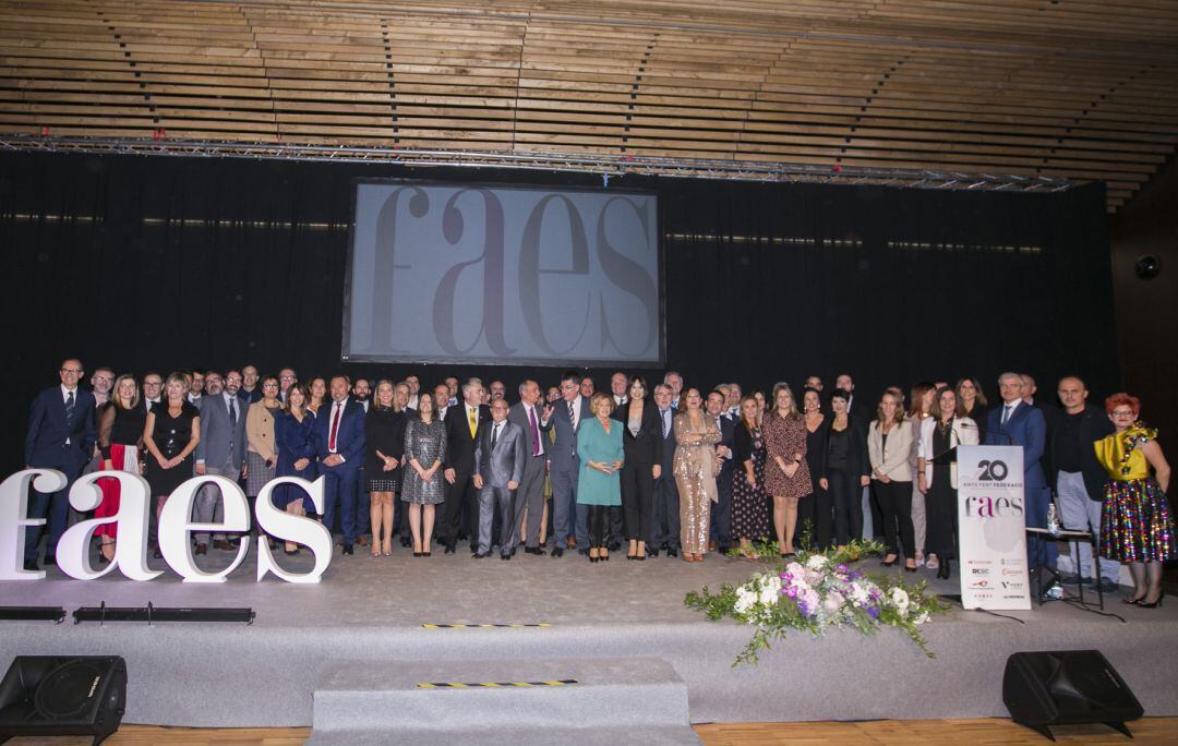 Gala de premios de FAES en su XX aniversario. 