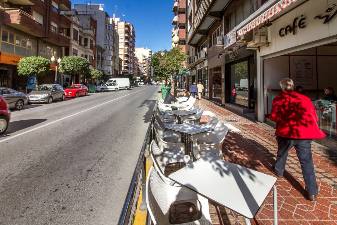 Avenida de la Constitucion. Villena