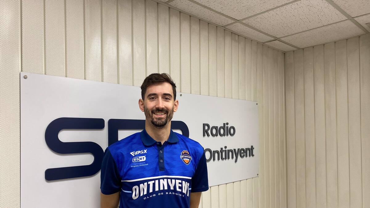 El capitán del ESET Ontinet comparte sus sensaciones antes del debut en liga