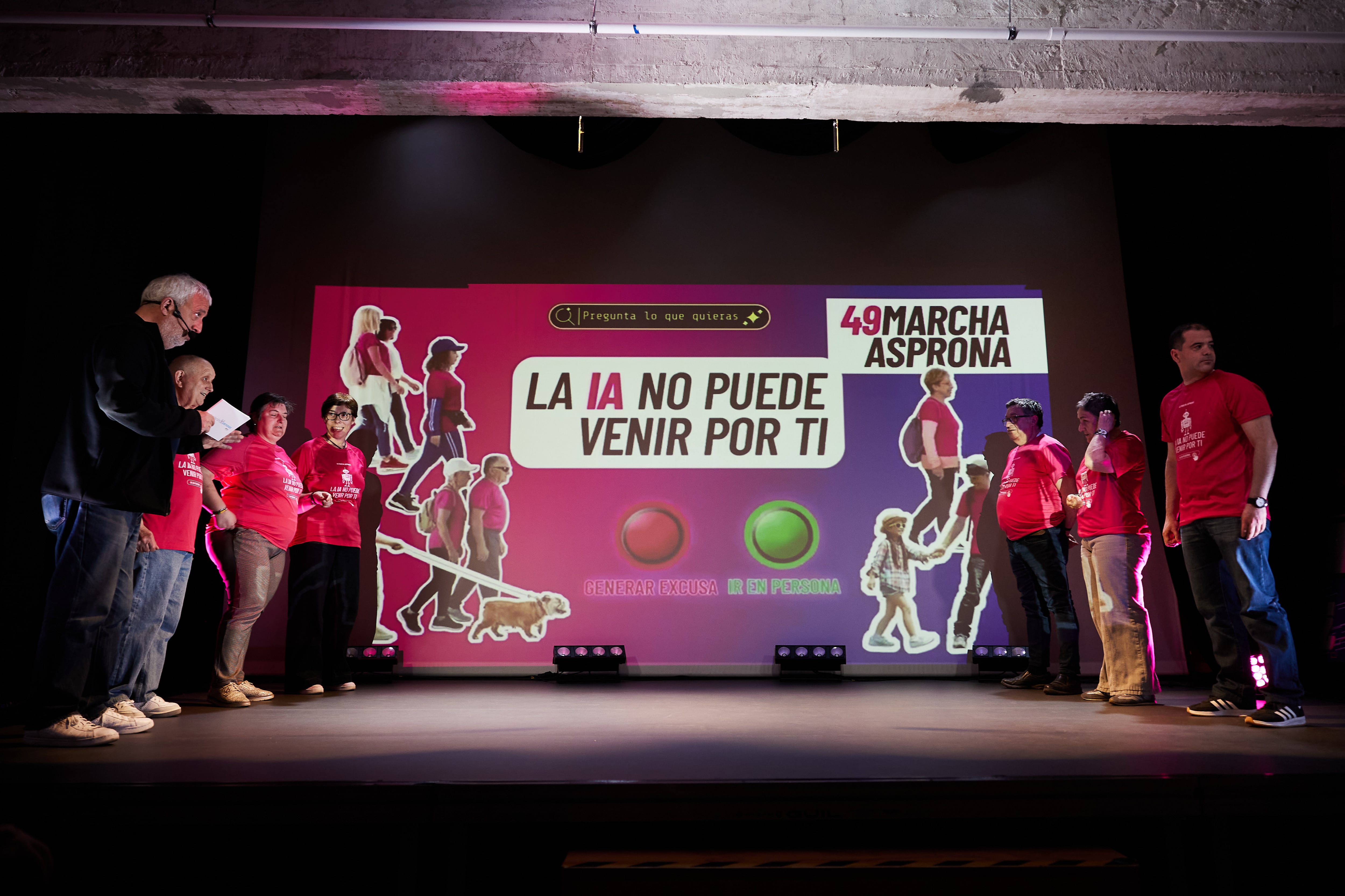 Presentación Marcha Asprona 2026 - Imagen cedida por la asociación