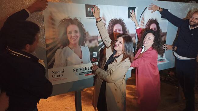 Pegada de Ciudadanos en los Jardinillos de San Roque