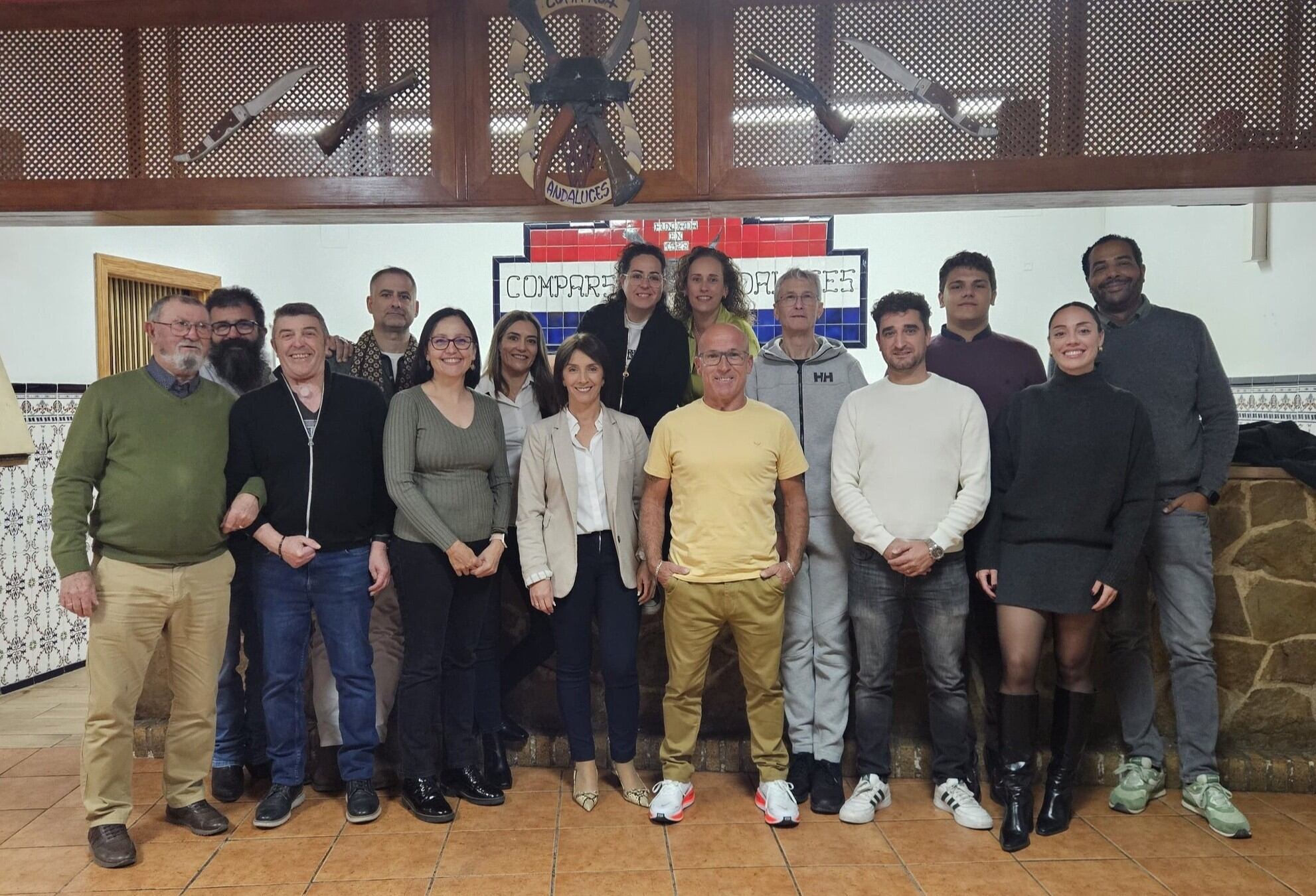 Directiva de la comparsa de Andaluc