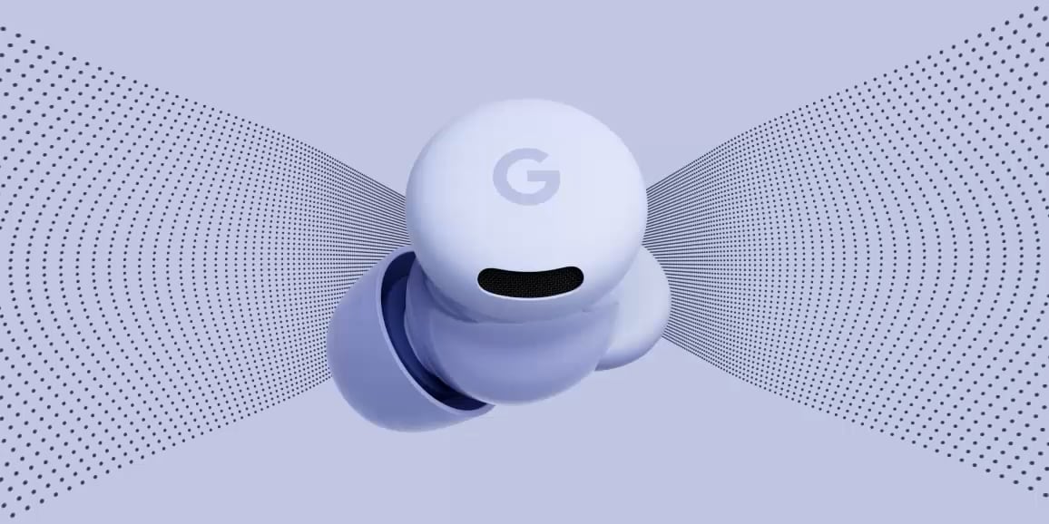 Así son los Pixel Buds 2a.