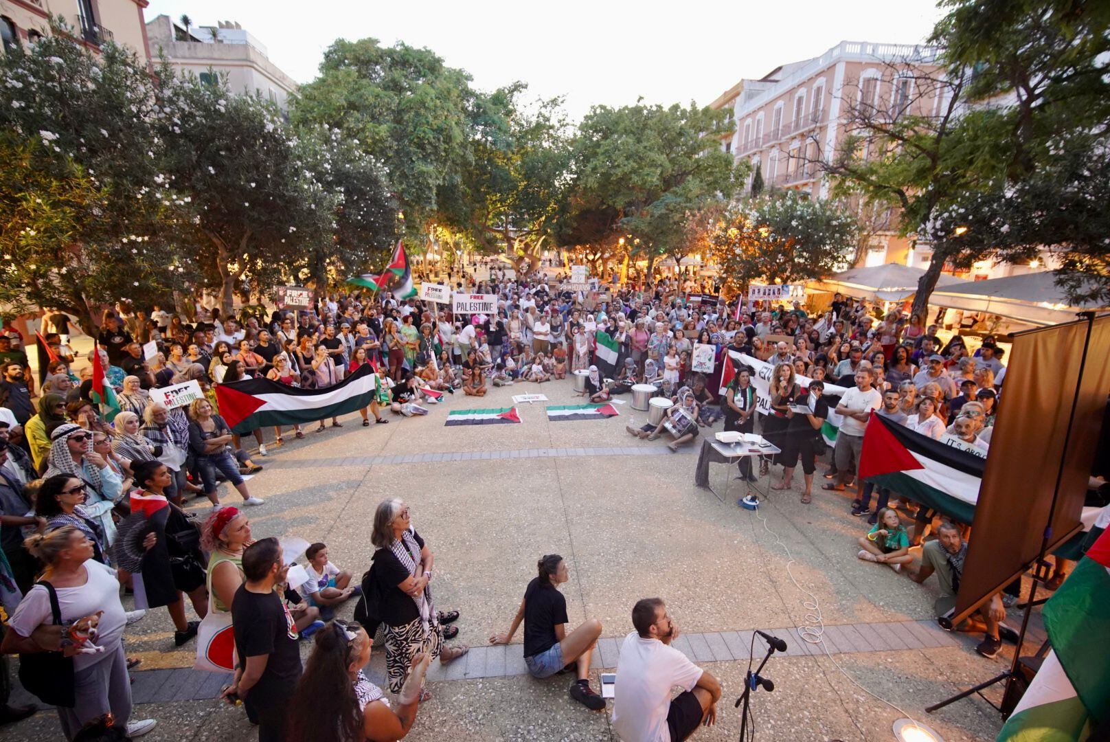 Imagen de la concentración