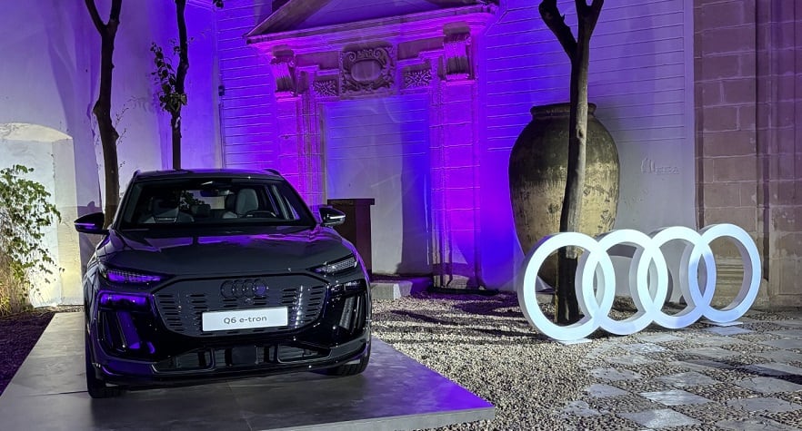 Presentación de nuevo modelo de Audi en Sevilla