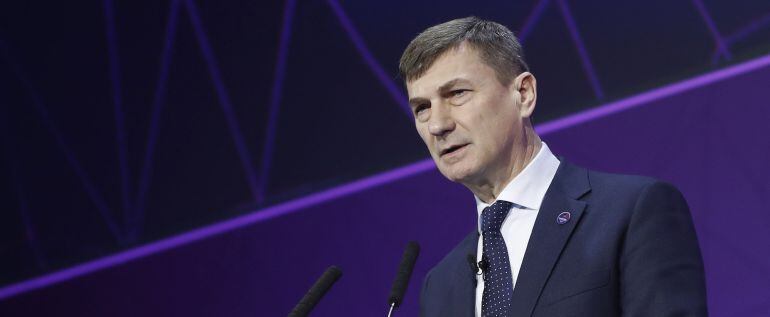 El vicepresidente de la Comisión Europea y comisario europeo de Mercado Unico Digital, Andrus Ansip.