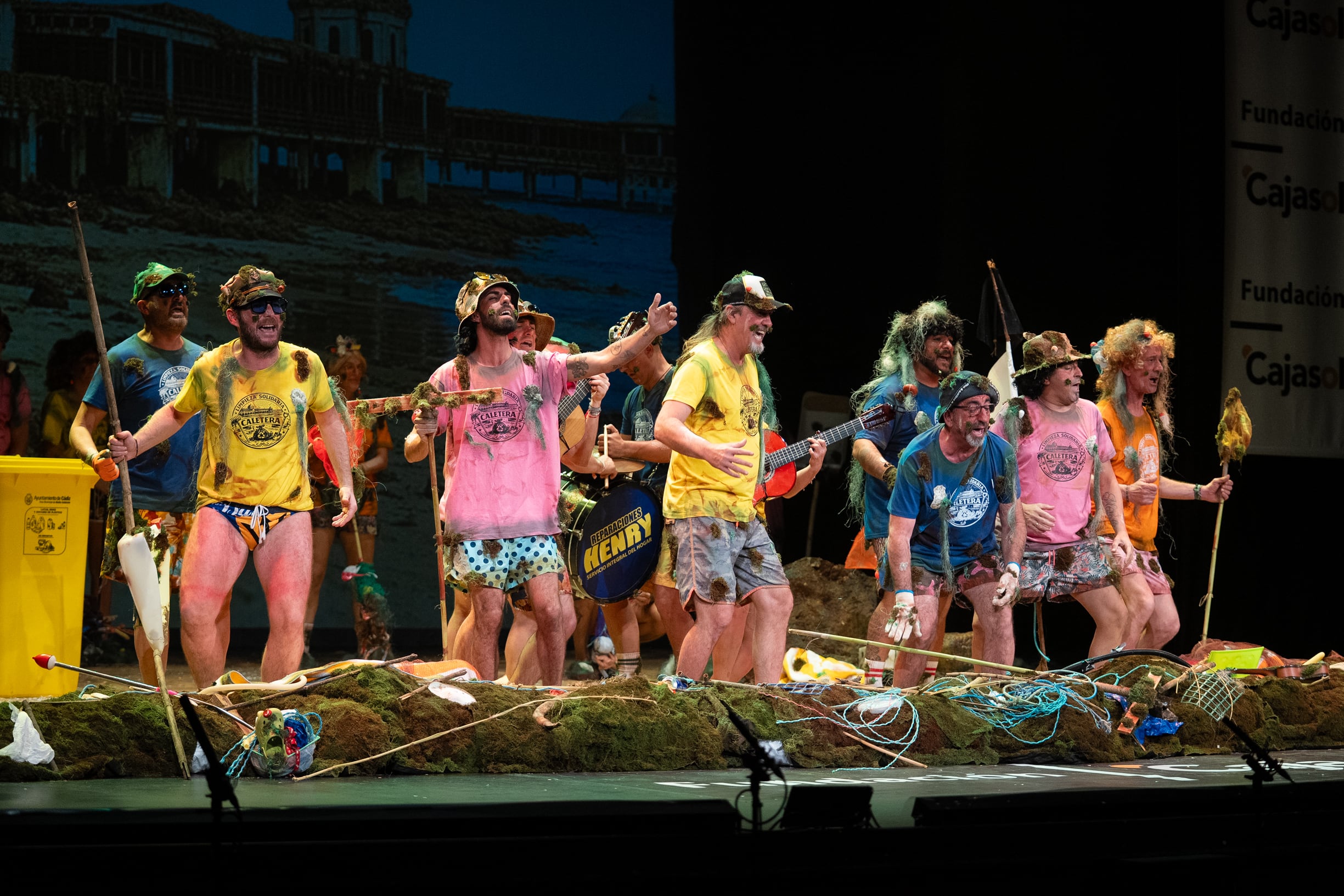 Chirigota: Los quince en las algas