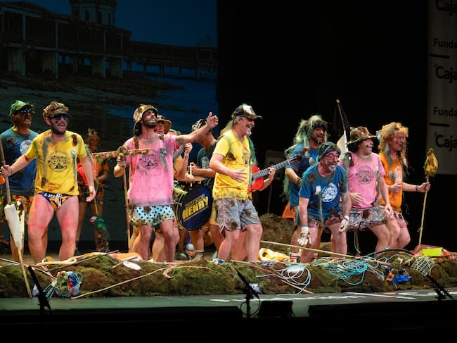 Chirigota: Los quince en las algas