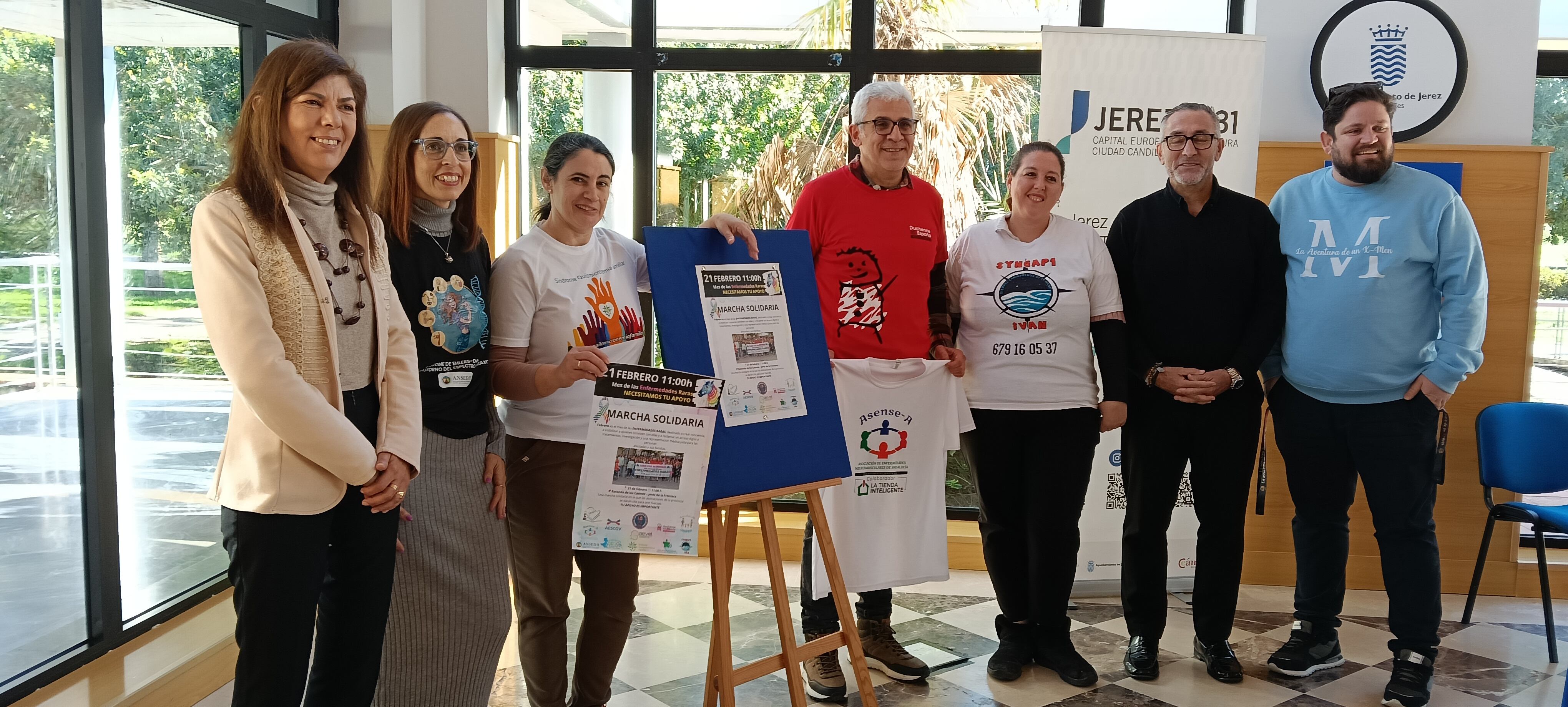 Presentación de la marcha solidaria