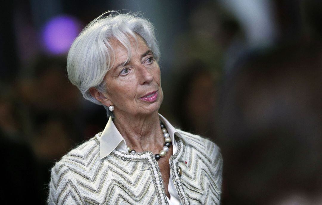 Christien Lagarde, directora gerente del FMI