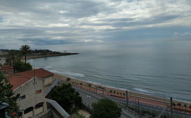 Platja del Miracle de Tarragona.