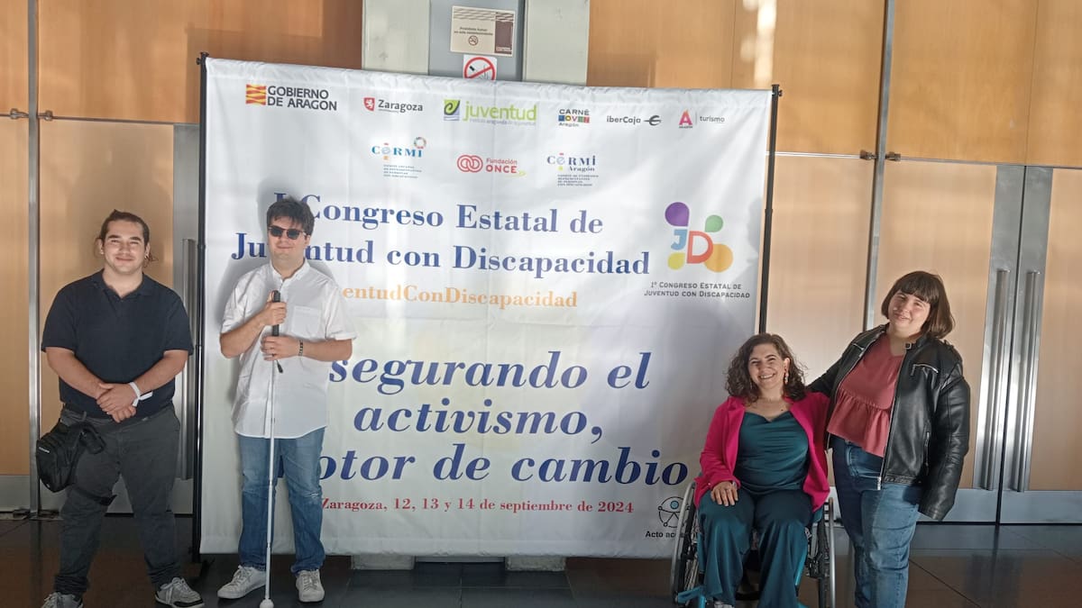 Falta de empatía y accesibilidad y leyes que se incumplen: las reivindicaciones del I Congreso de Jóvenes y Discapacidad celebrado en Zaragoza - Hora 14 Aragón Fin de Semana (14/09/2024)
