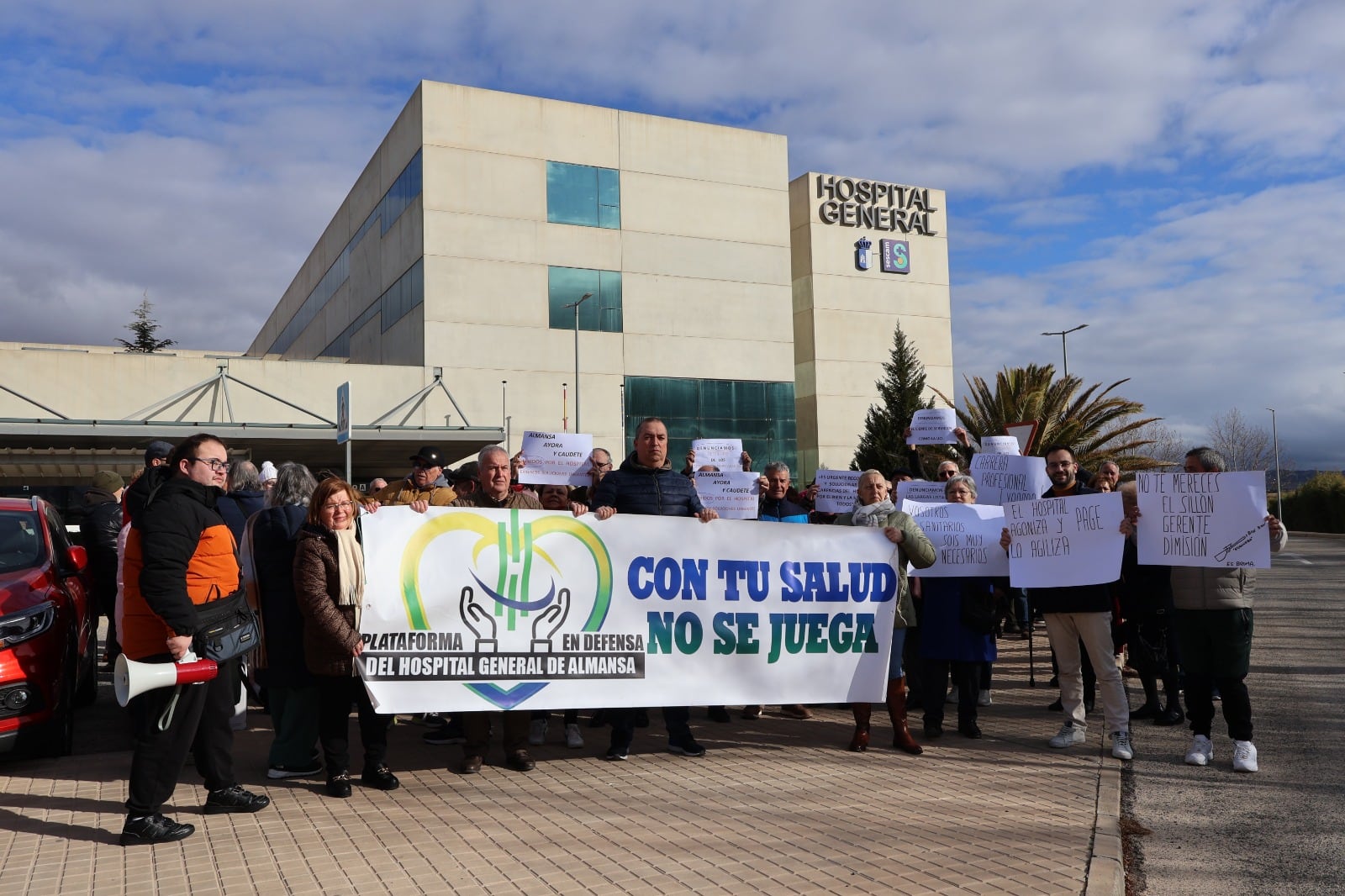 Concentración de la Plataforma