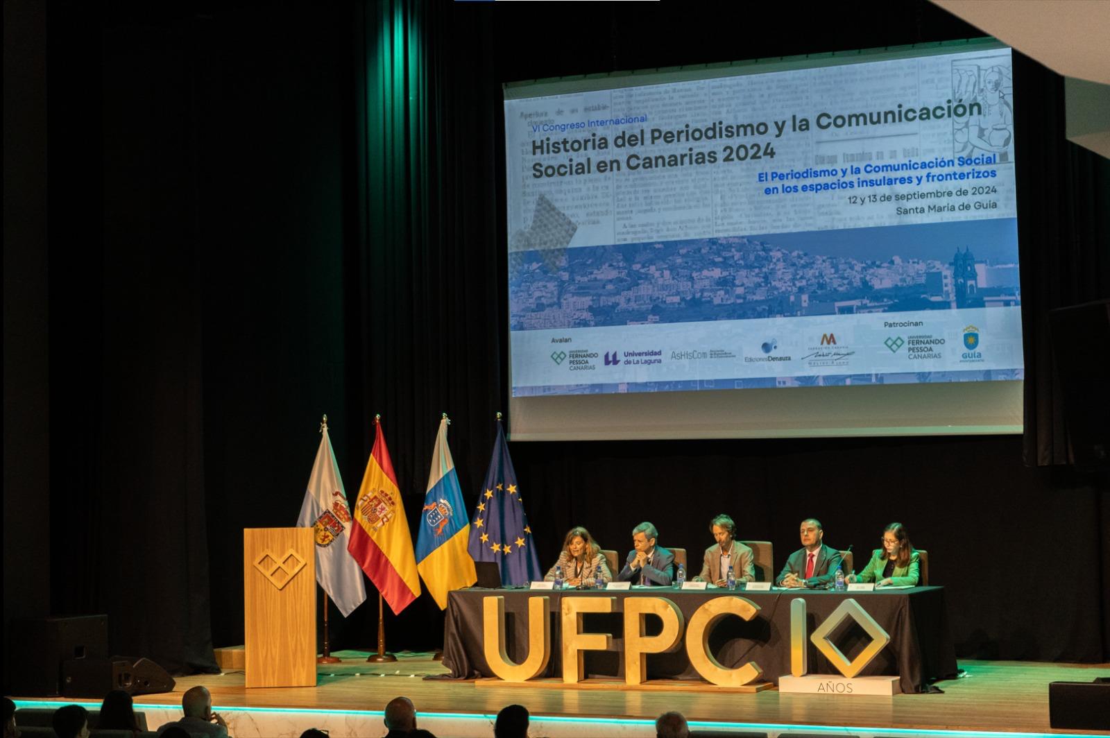 La UFPC clausura el VI Congreso Internacional de Historia del Periodismo yComunicación Social de Canarias