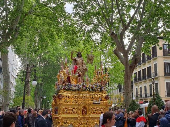 El Señor Resucitado de Resurrección y Triunfo por la Carrera de la Virgen