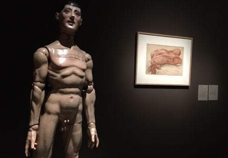 Una de las esculturas de la exposición: &#039;La invención del cuerpo&#039;