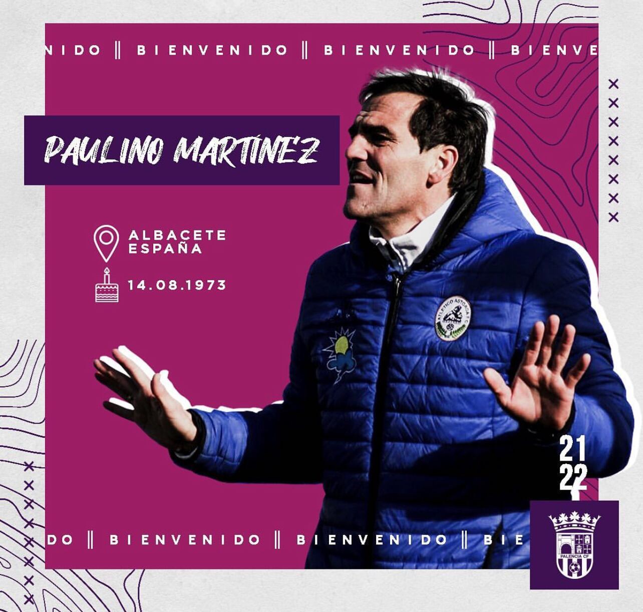 Paulino no llegará a cumplir una temporada completa en el banquillo del Palencia C.F.