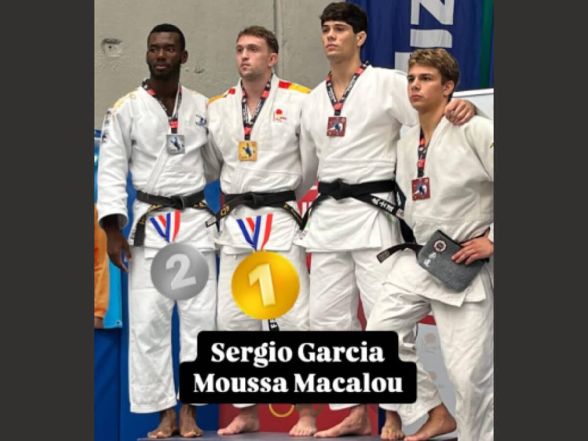 Sergio García logra el oro en la Super Copa de España Absoluta “A” de judo