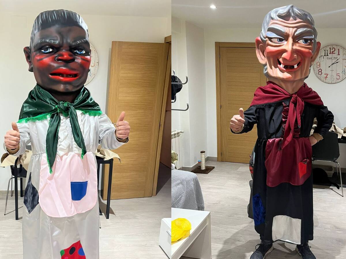 Aranda suma dos nuevos cabezudos para Carnavales